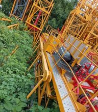 XCMG Official 6 Tons Load Capacity Second-hand Construction Building Tower Crane XGT6010-6S1 for Sal